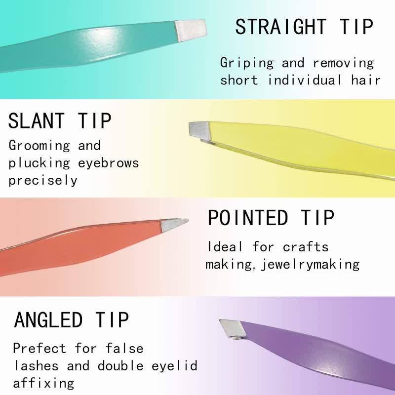 SolaVireza Fine Grip Lash Tweezers
